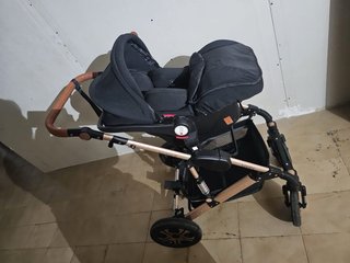 Carrito 3en1 muy comodo se regala cuna de mi perfi