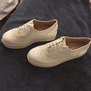 Zapatos Forever Folie blancos talla 37