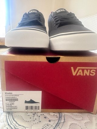 Zapatillas Vans Winston Hombre Talla 43 Azul Marin