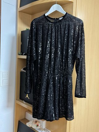Chaqueta Zara Massimo Dutti Negra