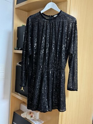 Chaqueta Zara Massimo Dutti Negra