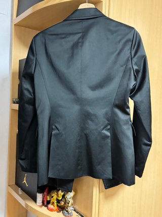 Chaqueta Zara Massimo Dutti Negra