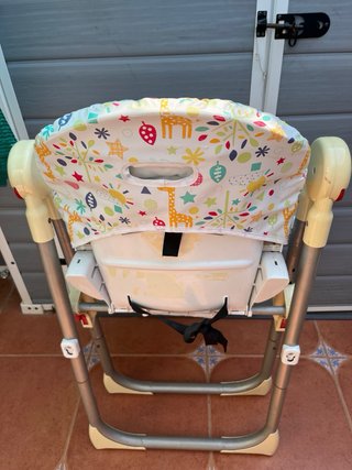 Silla de bebé plegable con bandeja