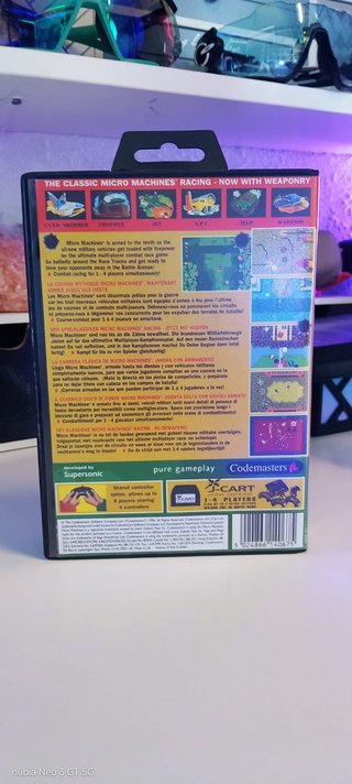 Micro Machines Military Mega Drive Sega