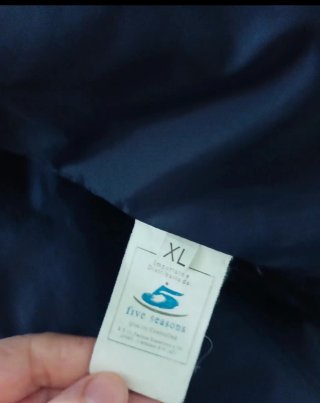Piumino uomo Baci e abbracci blu