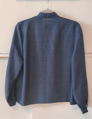 Blusa azul marino - Vintage Años 80