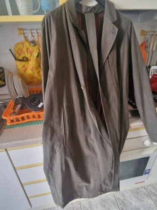 Trench verde oliva
