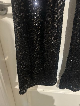Pantalones Pepe Jeans lentejuelas negros talla S