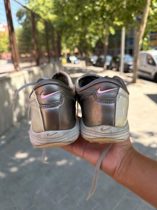 Nike Total 90 Plata y Rosa