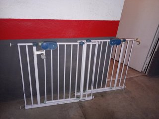 Barandilla de seguridad para escaleras.