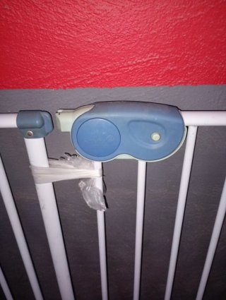 Barandilla de seguridad para escaleras.