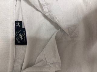 Polo Beverly Hills Polo Club Blanco Talla XS