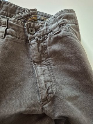 Pantalón Lino/Algodón Marrón