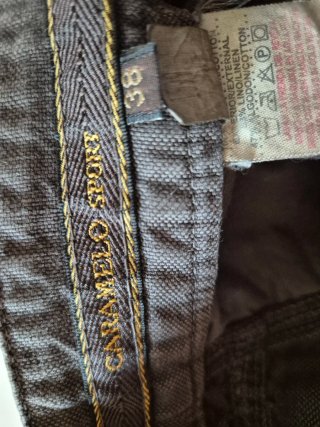 Pantalón Lino/Algodón Marrón