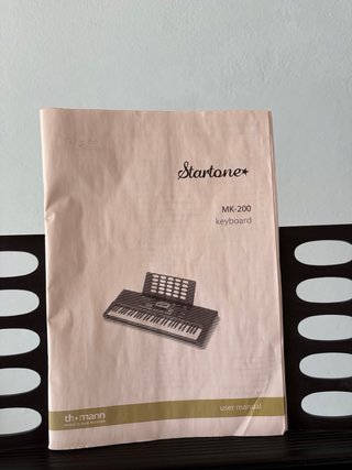 Teclado electrónico Startone MK-200+ soporte