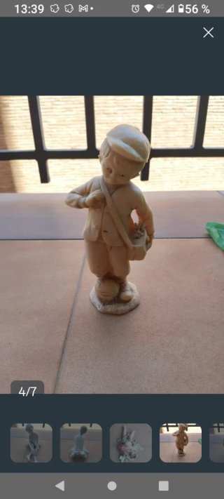 Figuras decorativas de cerámica