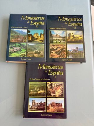 Monasterios de España volumen I, II y III