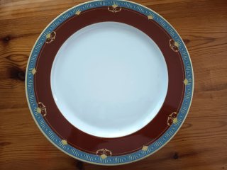 10 Platos de Presentación Porcelana 2 und de cada