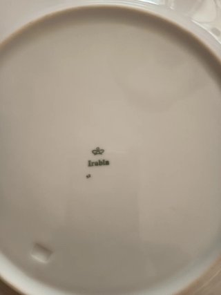 10 Platos de Presentación Porcelana 2 und de cada