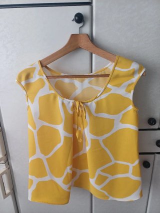 Blusa Purificación García Amarilla