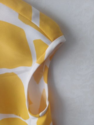 Blusa Purificación García Amarilla
