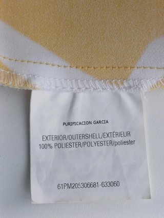 Blusa Purificación García Amarilla