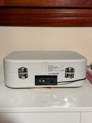 Tocadiscos Swingson Maleta Bluetooth Blanco