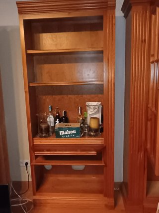 2 Estanterías modulares de madera FORMAS