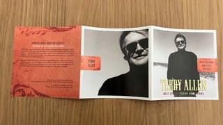Terry Allen CD Best Sugar Hill Years 2007 Country