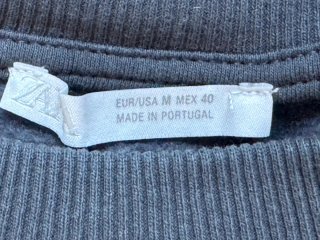 Sudadera chico Zara Oversize Talla M
