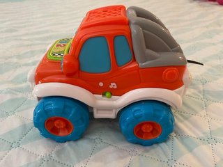 Coche Volteretas Clementoni Naranja