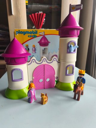 Playmobil 1,2,3 Castillo Torre Apilable  ref. 9389
