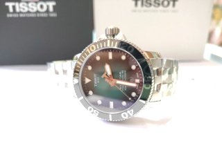 Tissot Seastar Powermatic 80 Reloj Verde