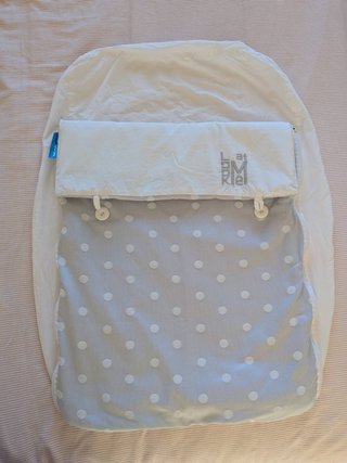 Vestidura, protección y cubrecolchón mini cuna