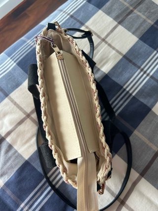 Bolso de paja verano asas y correa