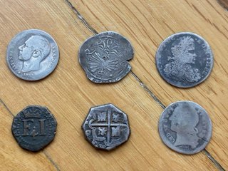 Lote 19 monedas antiguas