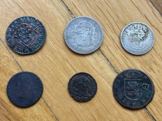 Lote 19 monedas antiguas