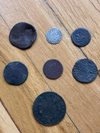 Lote 19 monedas antiguas