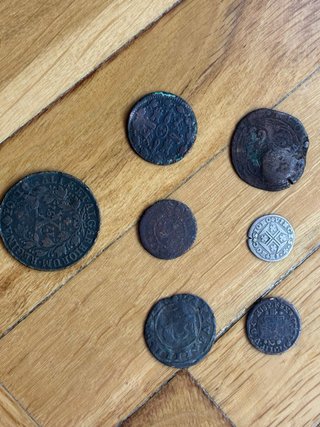 Lote 19 monedas antiguas