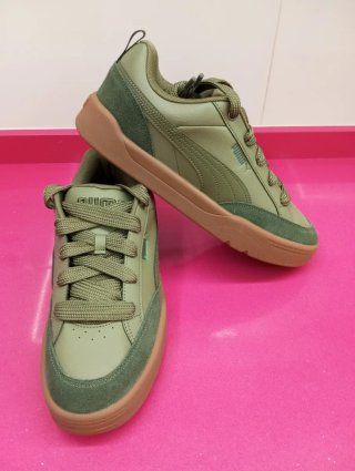 Zapatillas Puma Hombre Marrón Verde