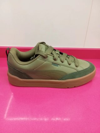 Zapatillas Puma Hombre Marrón Verde