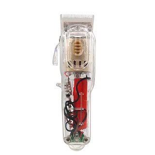 Kit Carcasa Transparente Cortapelos DIY  11 peines