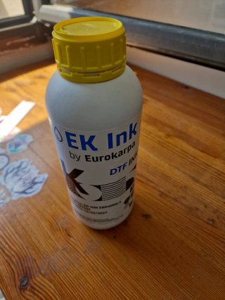 Tinta DTF Eurokarpa EK-INK EBK6000-1 negra