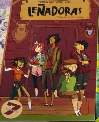 Leñadoras. Lumberjanes: Cuidado con el gatete s...