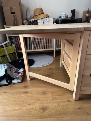 Mesa plegable Ikea Norden abedul