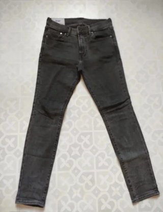 Pantalón skinny H&M Talla 32/32 Gris