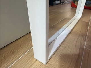 Espejo Ikea Nissedal Madera y Cristal