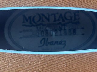 Guitarra Ibanez MSC700 NC Montage