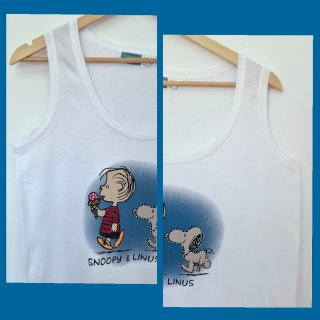 Camiseta Peanuts Snoopy & Linus Talla L nueva