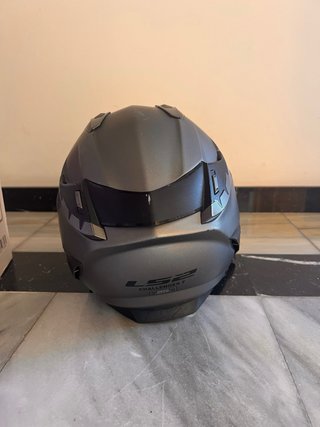 Casco Integral Moto LS2 Gris